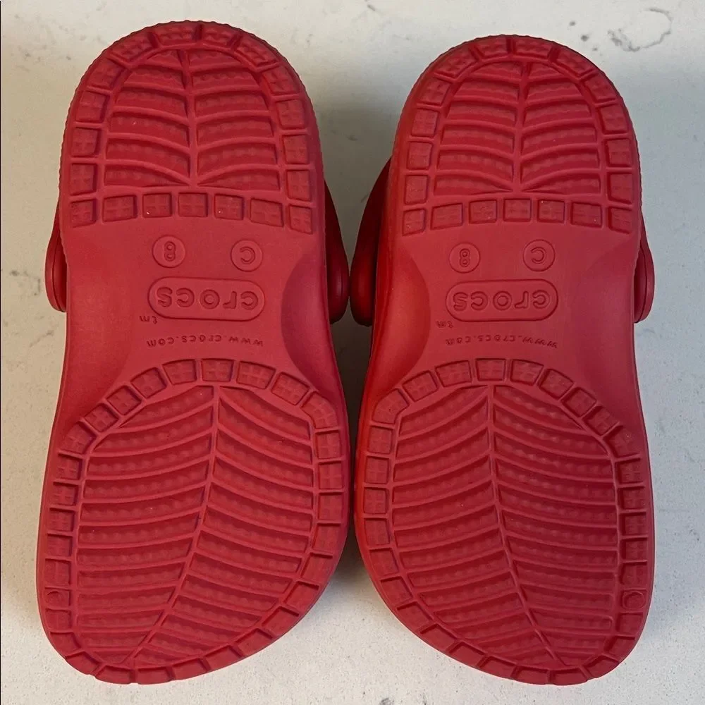 Crocs Kids' Baya Clog 209290 Red Size 8
